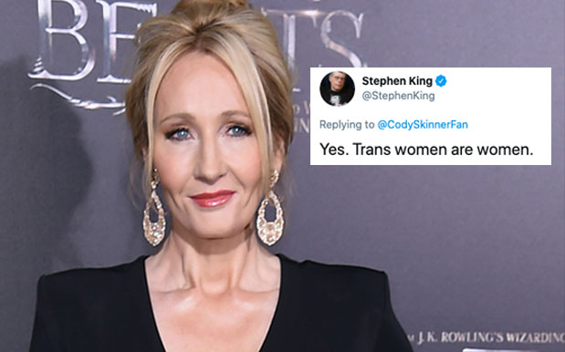 J.K. Rowling Was Briefly Conned Into Thinking Stephen King Supported Her Anti-Trans Views