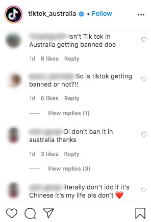 Featured image of post Is Tiktok Banned From Australia / And a federal judge has asked the u.s.