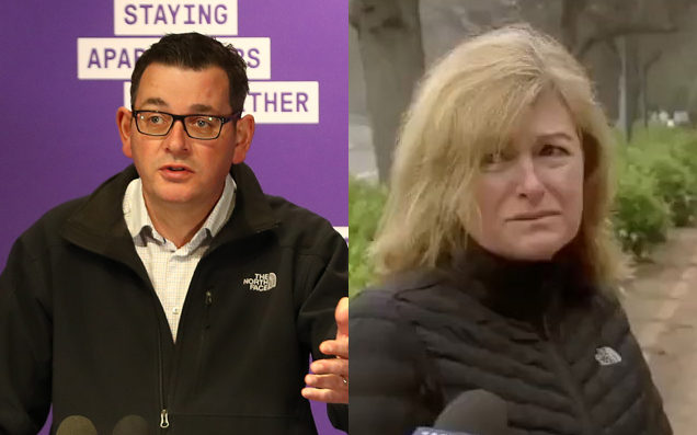 Dan Andrews Tore Strips Off The Viral ‘Karen’ From Brighton Who Sooked About Restrictions