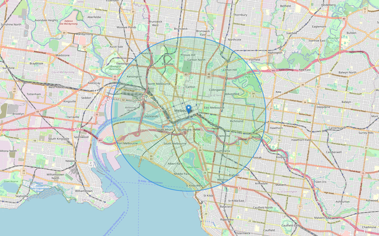 This Handy Website Maps Out Your 10km Radius So You Don’t Breach The Melb Lockdowns