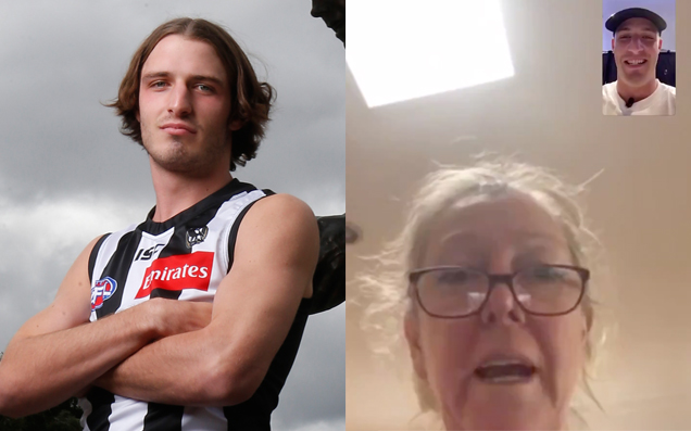 Bless This AFL Player’s Mum, Who Reacted To Her Son’s Debut By Roasting The Shit Out Of Him