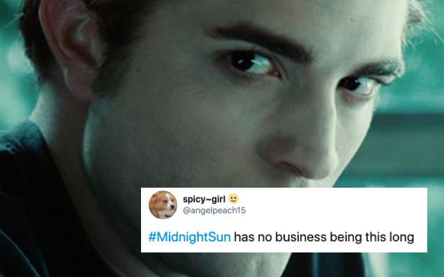 The First Twitter Reactions To Midnight Sun Are In & They’re As Blinding As Edward’s Skin