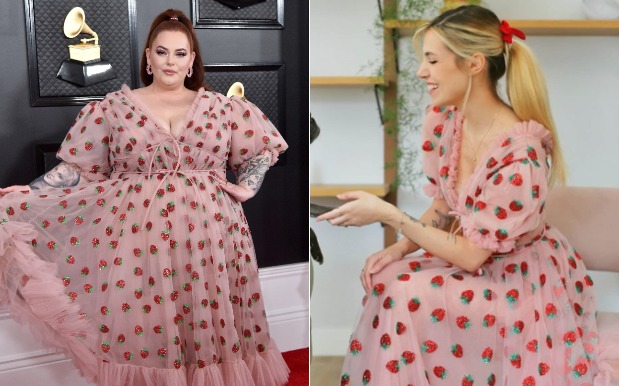 Tess Holliday Points Out The Hyped Strawberry Dress Once Landed Her On Worst Dressed Lists