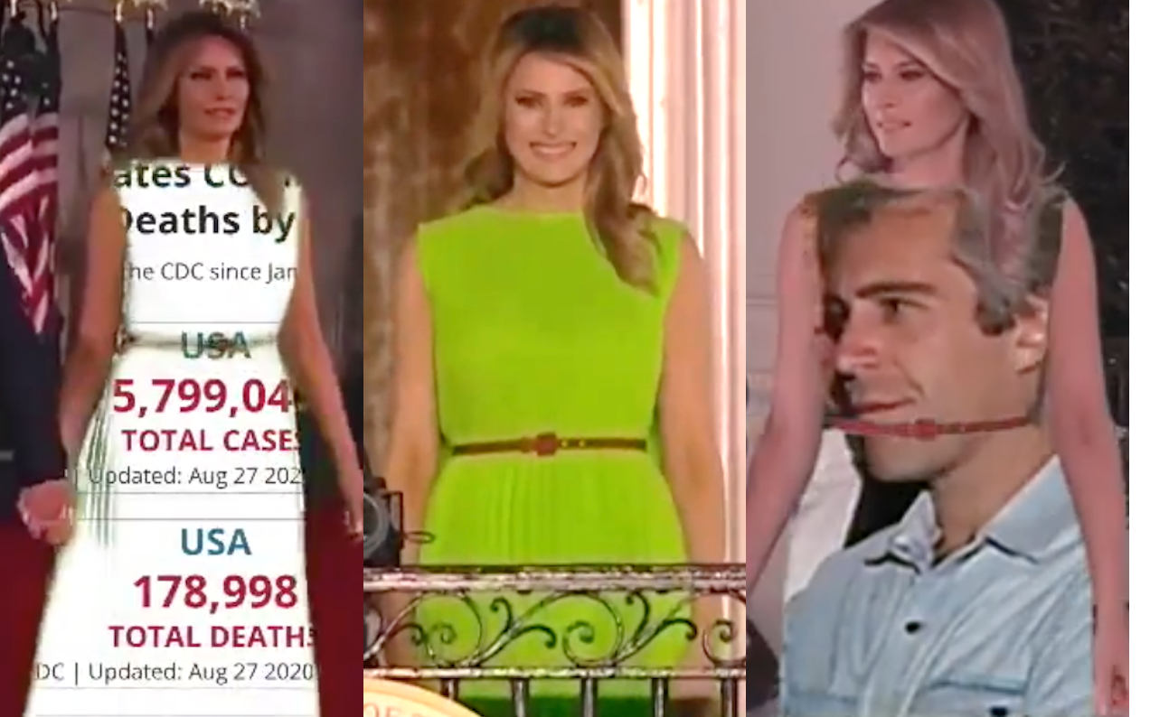 Melania Trump Just Wore A Green Screen Dress So Today’s Photoshop Challenge Is Sorted