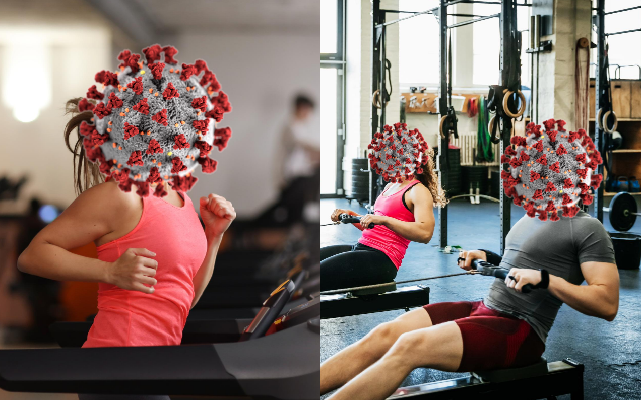 How To Stay Safe(r) During A Workout Since Gyms Keep Cropping Up In COVID Hotspot Lists