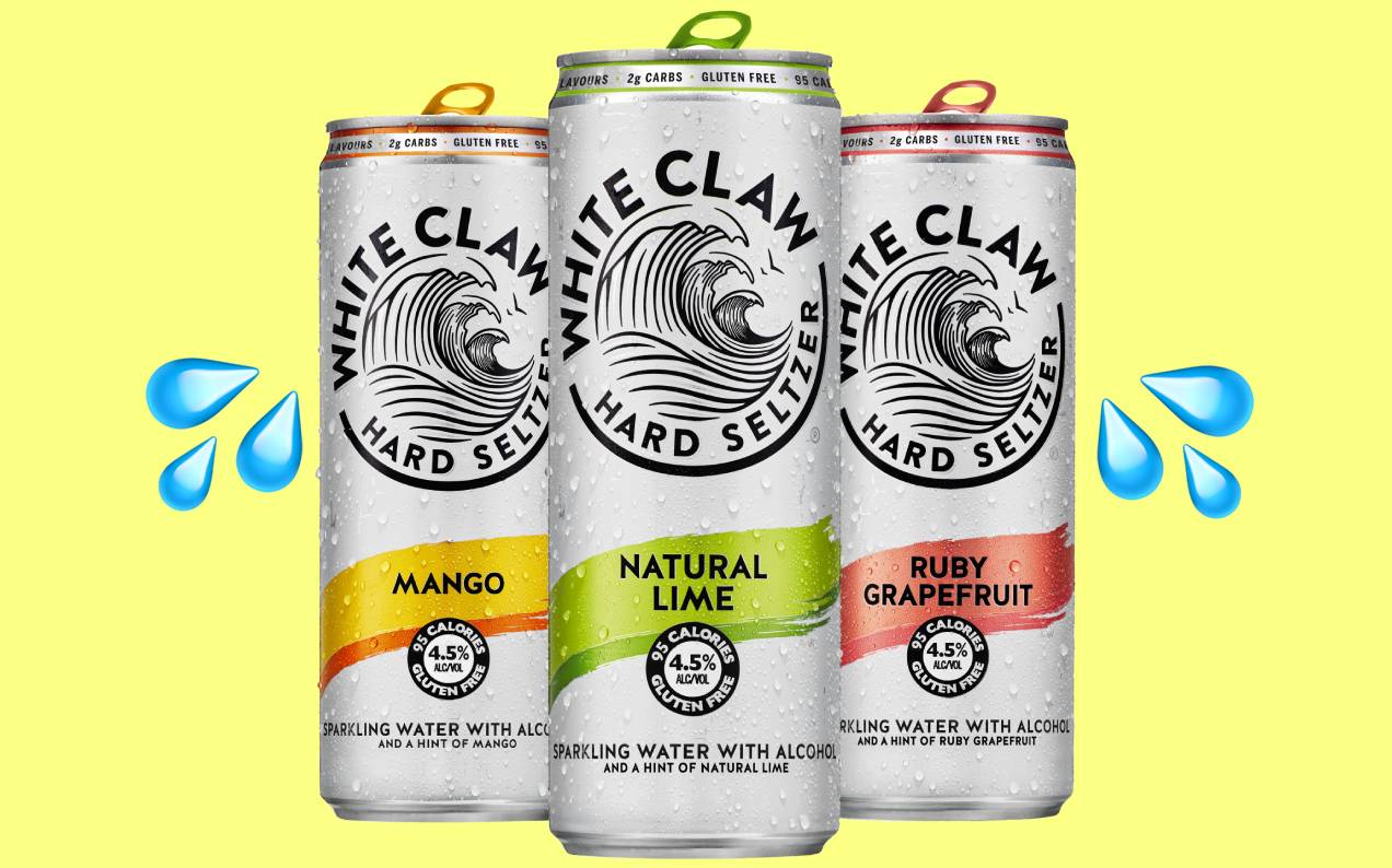 White Claw Is Hitting Aus Next Month, So Prepare Yourselves For The Law Of The Claw