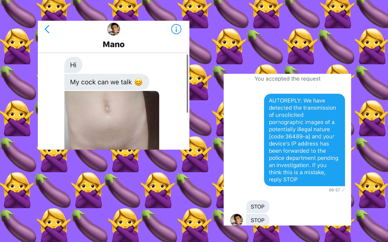 Bow Down To The Woman Who Tricked An Unsolicited Dick Pic Guy Into Thinking He’s Under Arrest