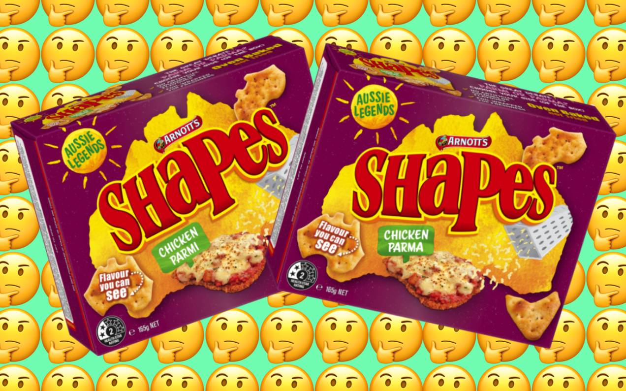 Arnott’s Is Having An Each-Way Bet On The Name Of Its New Chicken [Insert Correct Word] Shapes