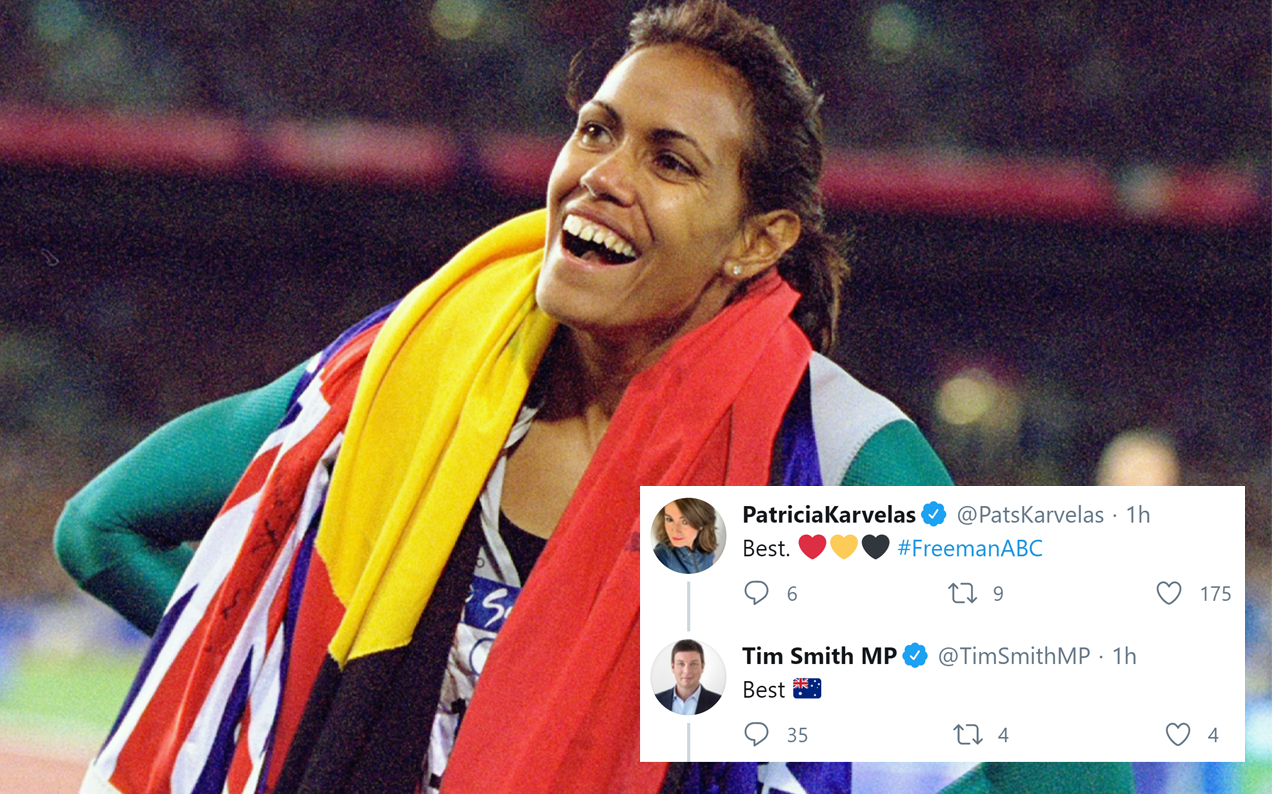 An MP Is Using The Cathy Freeman Doco As A Chance To Be A Dickhead About The Aboriginal Flag