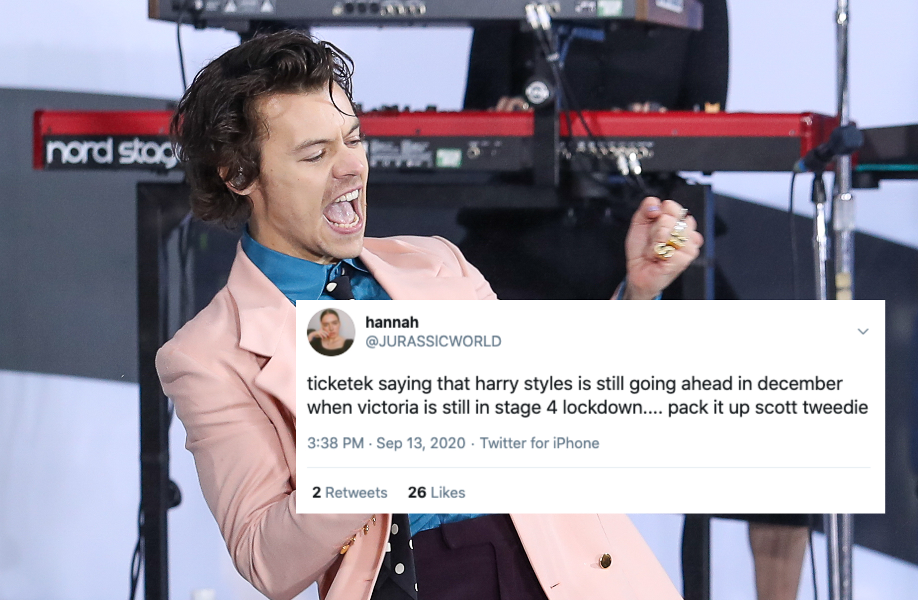 Pardon The Fuck Us, But That Harry Styles Australian Tour Is Still Scheduled For November