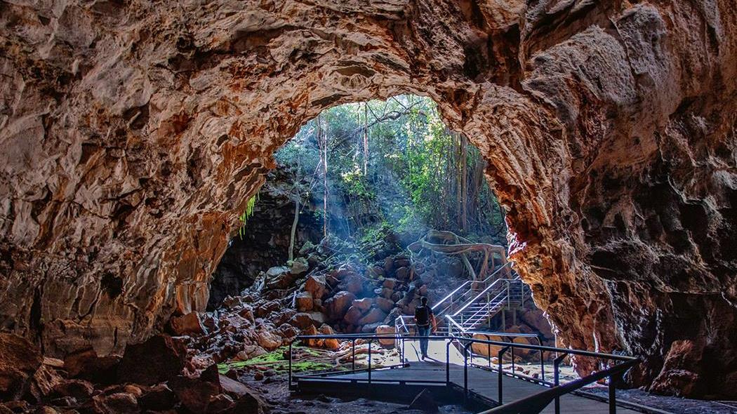 Chuck This Cave Made Out Of Lava On Your Bucket List &amp; No, The Lava Isn't  Hot