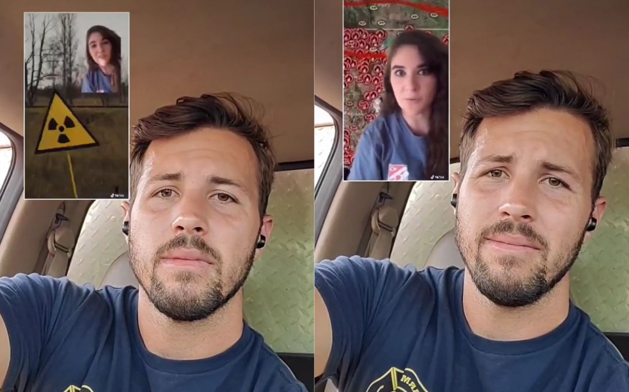 This Hot Fireman Debunking Right-Wing Conspiracy Theories Has TikTok Collectively Melting Down