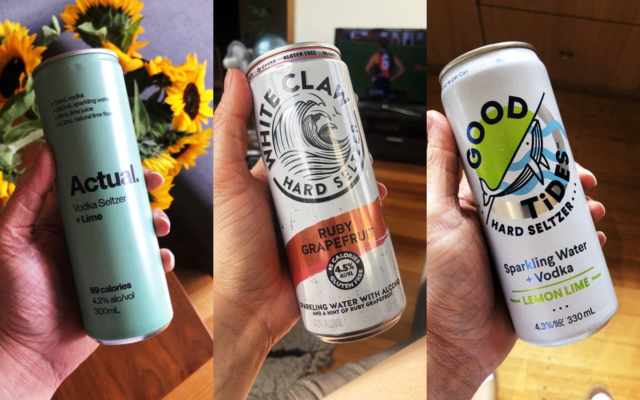 I Taste-Tested A Heap Of Hard Seltzers ‘Cos White Claw & Co Are 100% The New Hoon Juice
