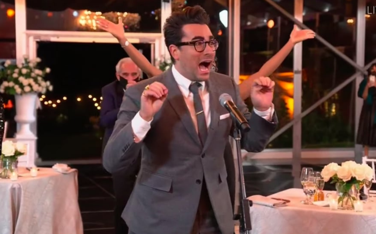 Schitt’s Creek Made Emmys History With Its 7 Award Wins & Dan Levy’s Reactions Were So Wholesome