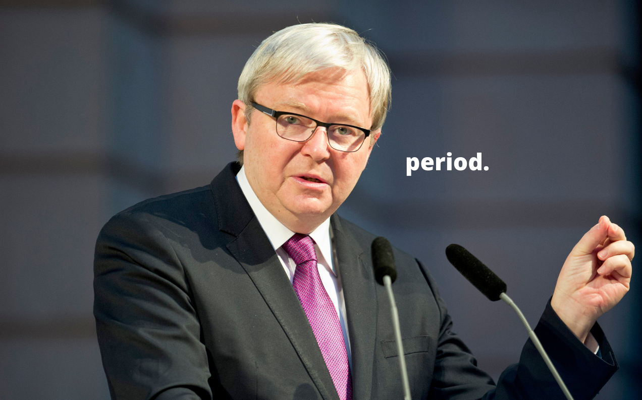 Famed Messy Bitch Kevin Rudd Dragged The Gov For Spending $3.5B To Fix Their Own NBN Fuckup
