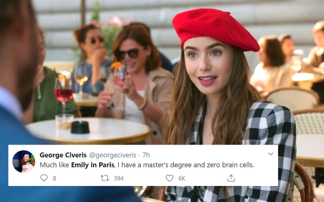 This Red Hot Twitter Thread Points Out Every Social Media Marketing Error In Emily In Paris S1
