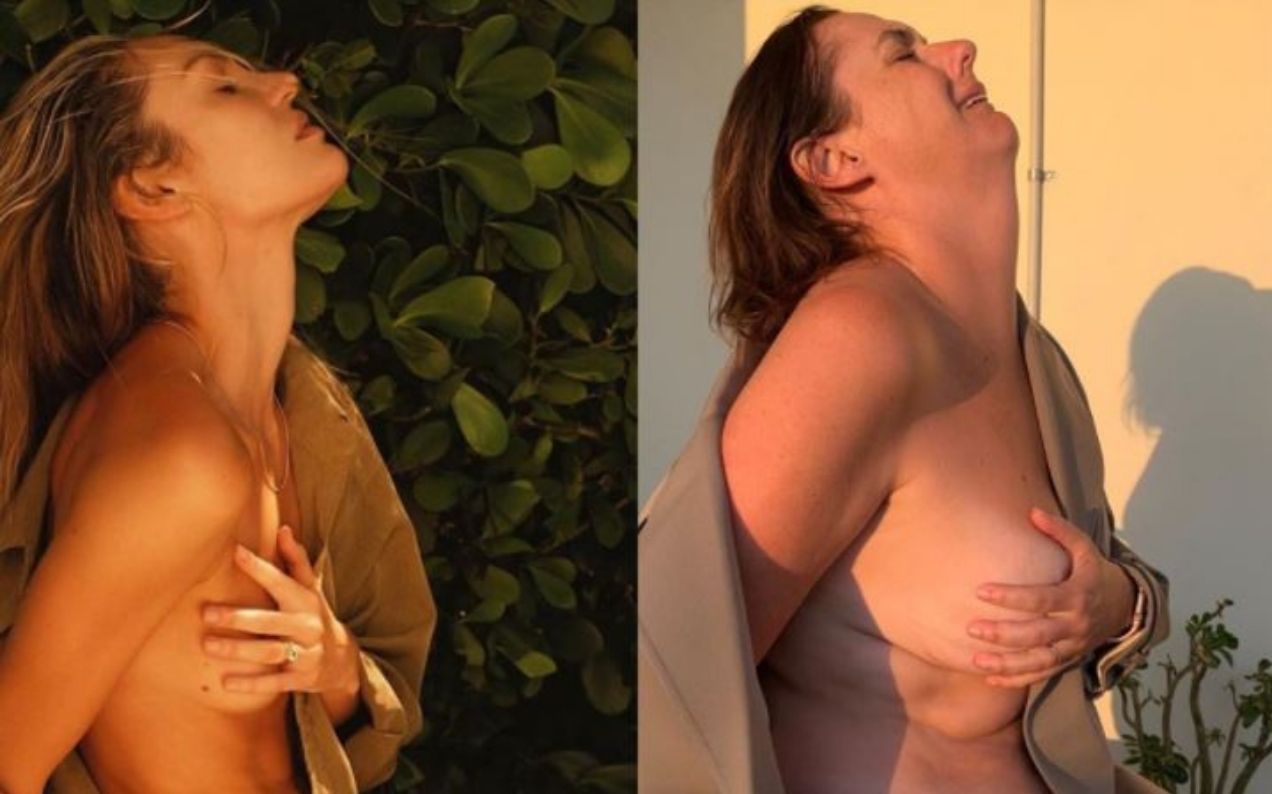 Celeste Barber Claps Back At Instagram For Censoring Nude Parody Pic But Not The Original