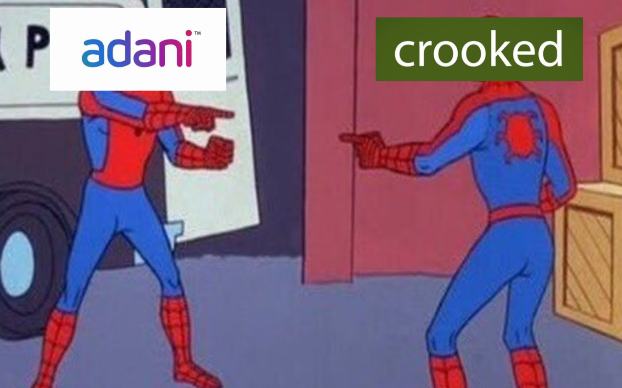 Adani Accidentally Changed Its Name To A Latin Word For ‘Crooked’ & Honestly Lol, Owned