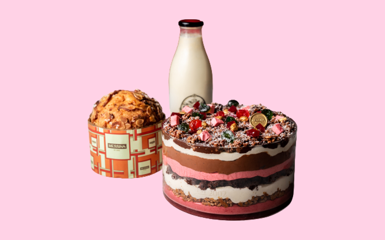 Messina’s Christmas Coma Is A Rocky Road Gelato Trifle & It Looks Like Heaven In A Bowl
