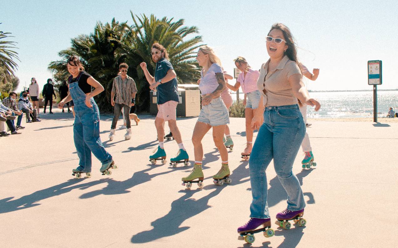 A Roller Skating Club Has Popped Up In St Kilda If You Wanna Live Your 70s Californian Truth