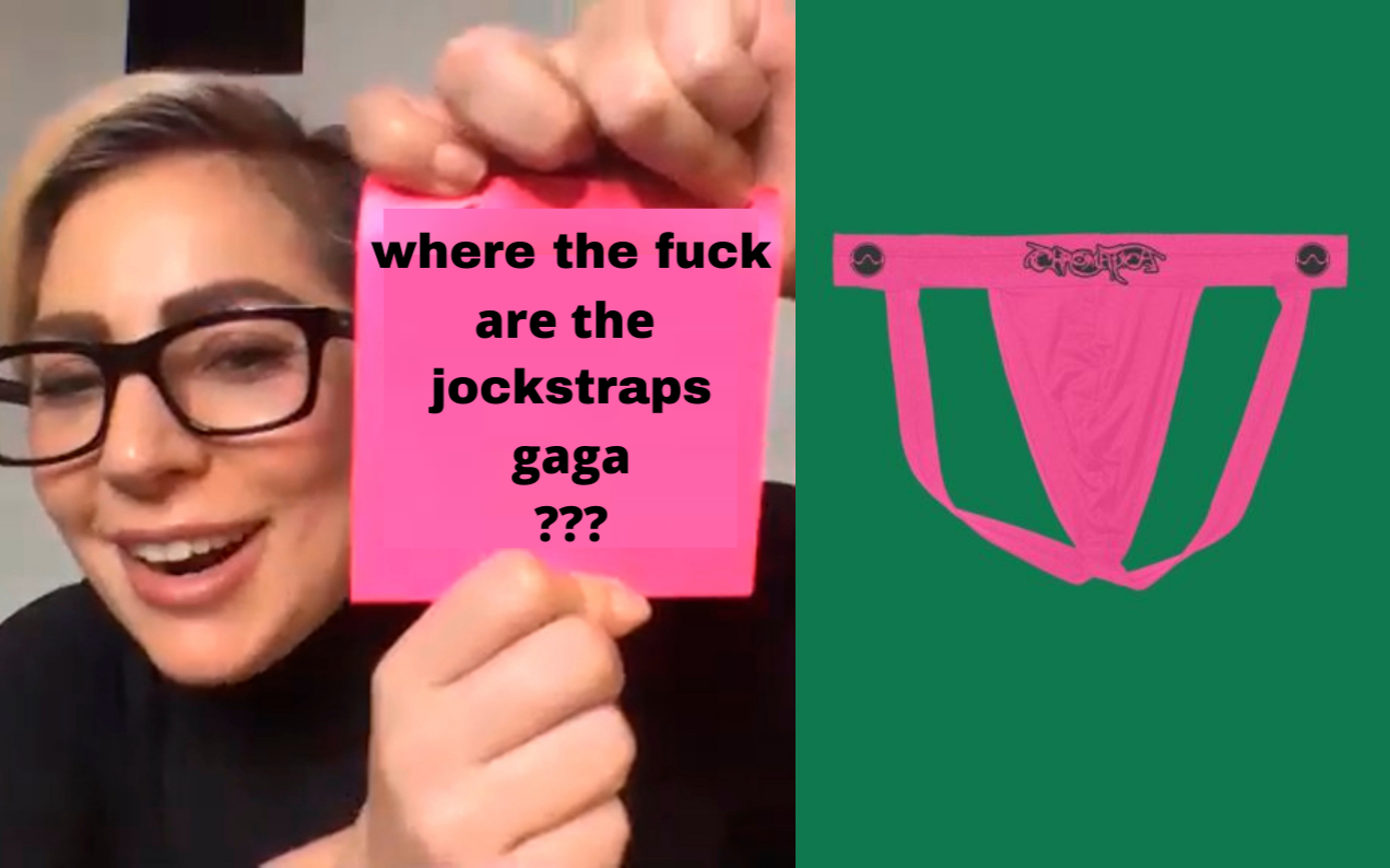 Aussie Gays Are Pissed After Waiting 5+ Months For Lady Gaga’s ‘Chromatica’ Jockstraps