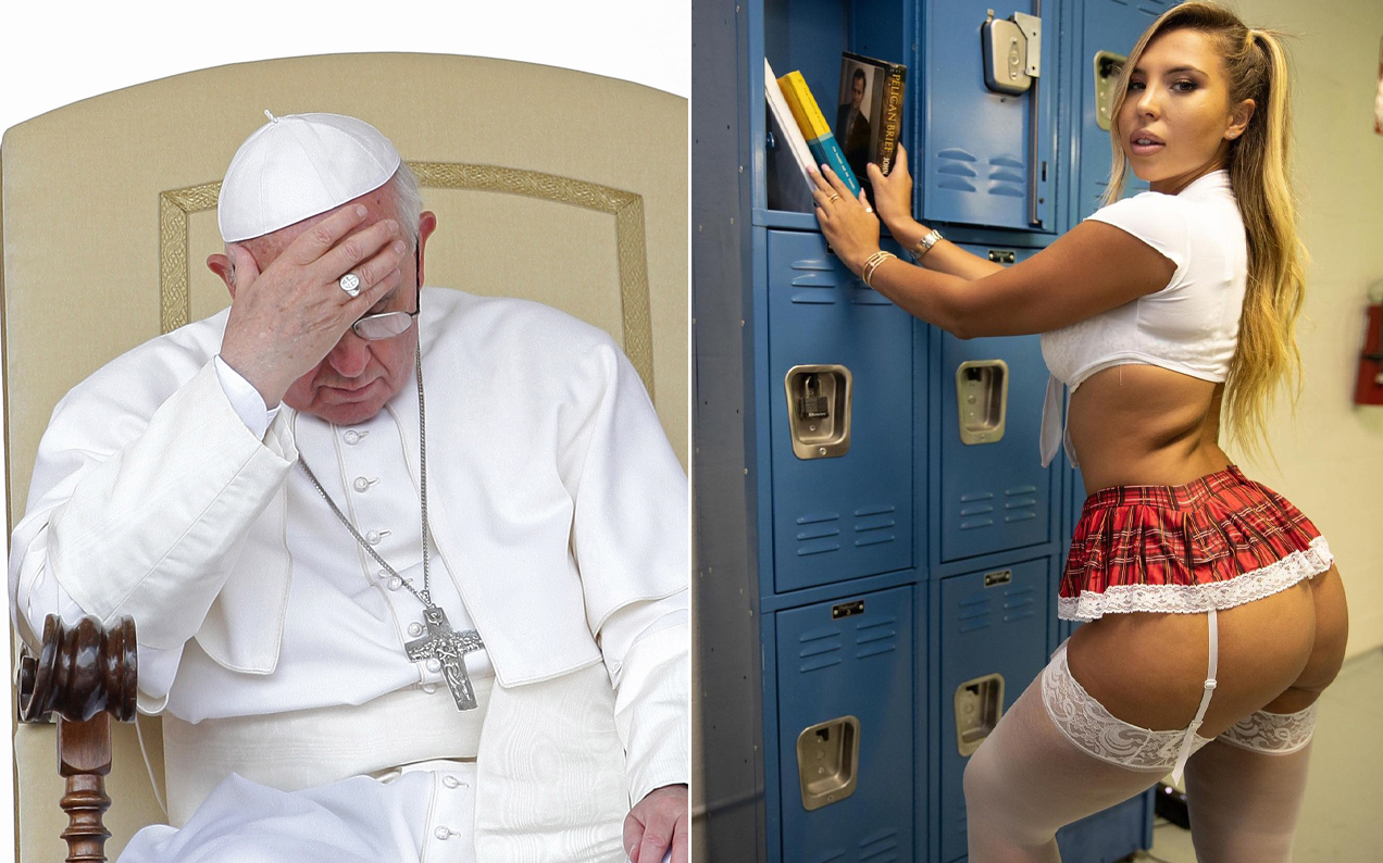 The Vatican Are Investigating Why The Pope *Accidentally* Liked A Sexy School Girl Pic On IG