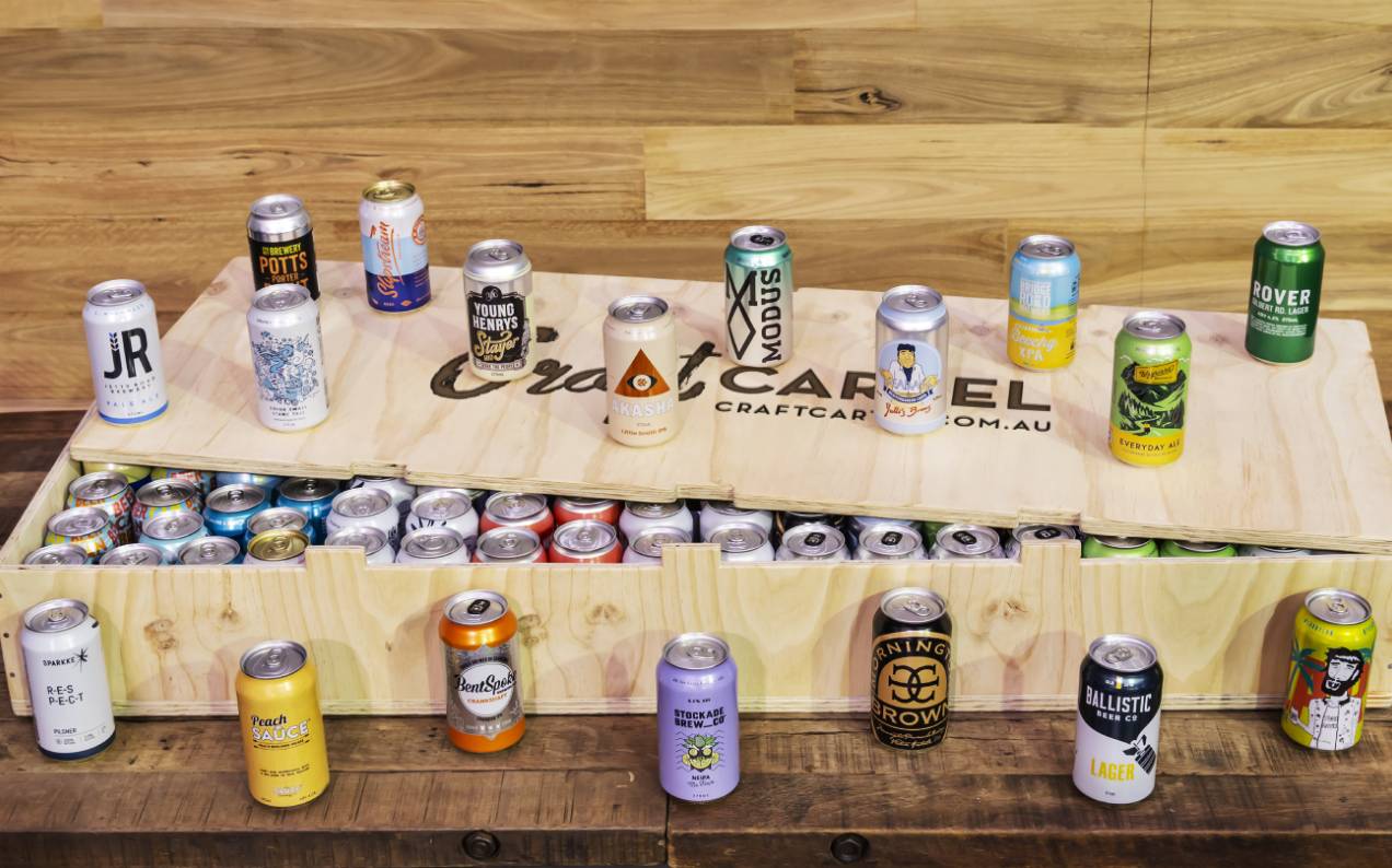 You Can Now Buy A 100-Can Slab Of Bougie Beer If You’ve Got A Mighty Thirst To Quench