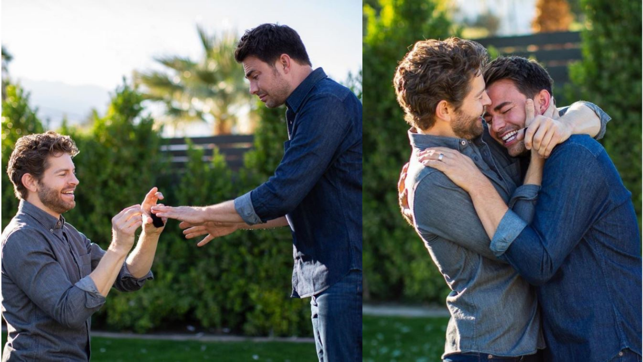 Mean Girls Star Jonathan Bennet & His BF Are Officially Engaged & The Pics Have Me Weeping