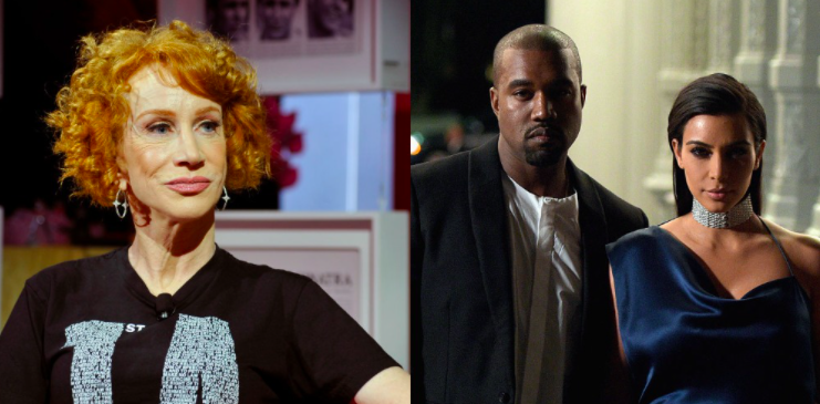 Kim & Kanye’s Neighbour Kathy Griffin Just Spilled A Bunch Of Tea About Their Split & JFC
