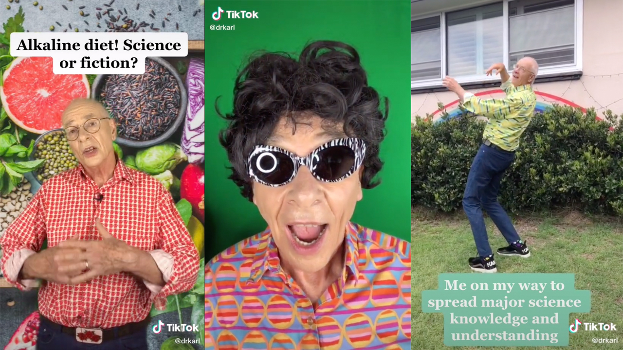 Dr Karl Is Now Dishing Out Science Knowledge On TikTok & It Is Simply Too Pure For Words