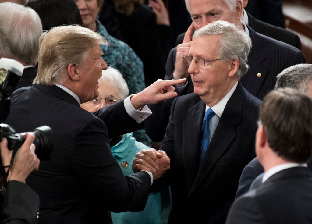 Trump Accused Of Inciting Riot By His Own Senate Leader, Which Is Fkn Huge For The Impeachment