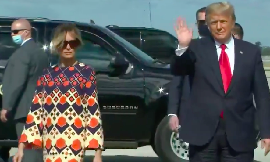 Melania Trump, Extremely Sick Of This Shit, Refuses To Pose With Her Boo Donald In Viral Video