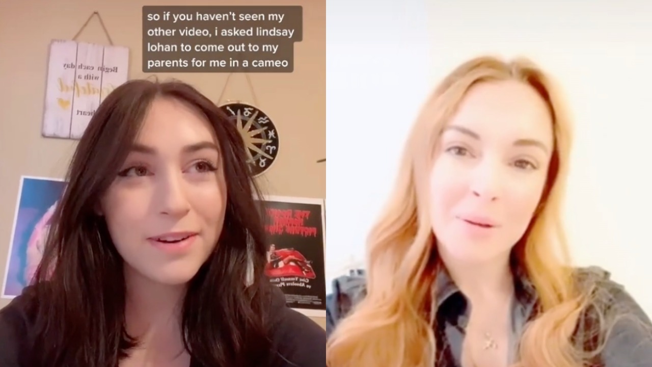 I’m Crying Over This Heartwarming Video Of Lindsay Lohan Encouraging A Fan To Come Out