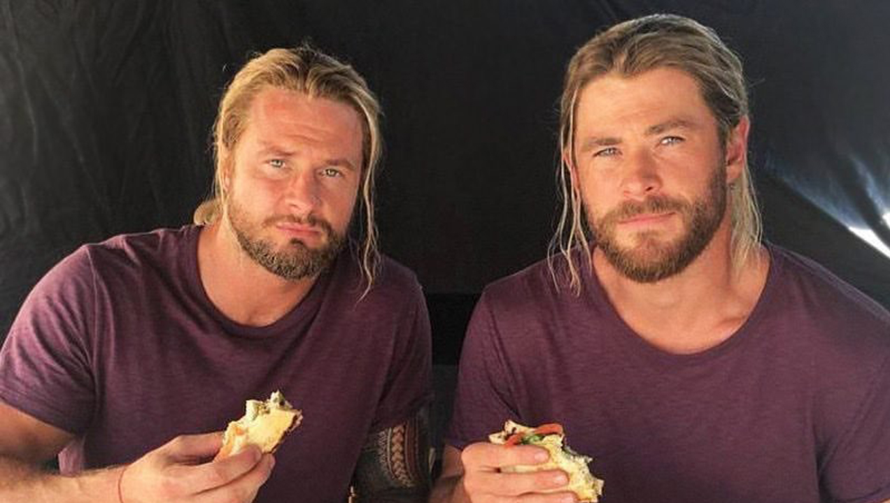 Half Man, Half Machine Chris Hemsworth Is Apparently Too Swole For His Body Double To Keep Up