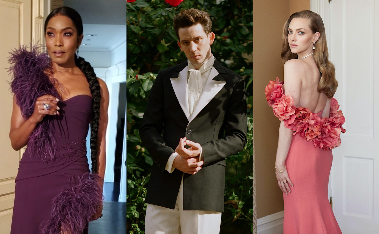 Celebrities Got Dressed Up At Home For The Golden Globes 2021 & It’s All Very Year 10 Formal