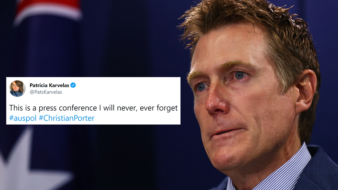 People Are Fuming That Christian Porter Played The Victim When Denying Rape Allegations