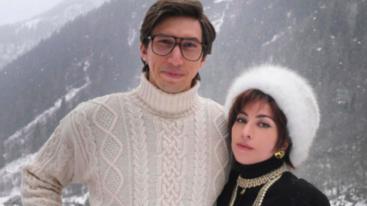 The First Look At Gaga’s Murdery Gucci Film Is Here & Adam Driver Is Too Hot To Be Murdered