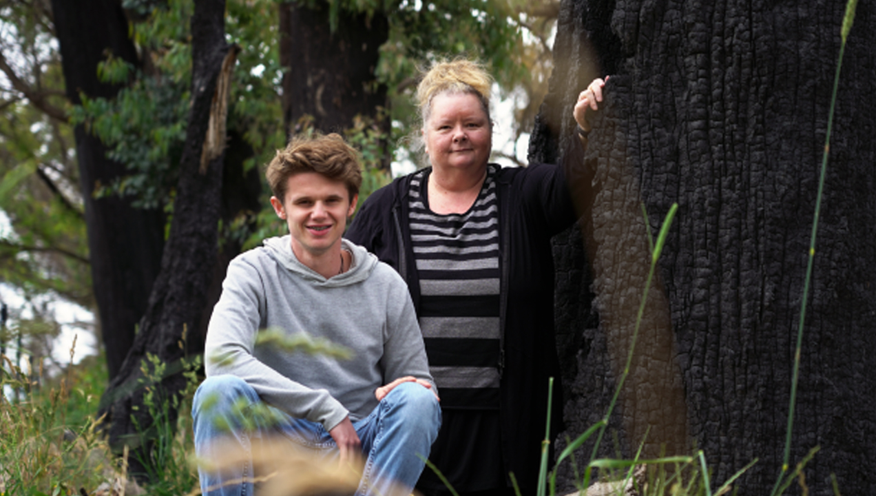 Name A More Iconic Duo Than Magda Szubanski & Egg Boy Who Teamed Up To Help Bushfire Survivors