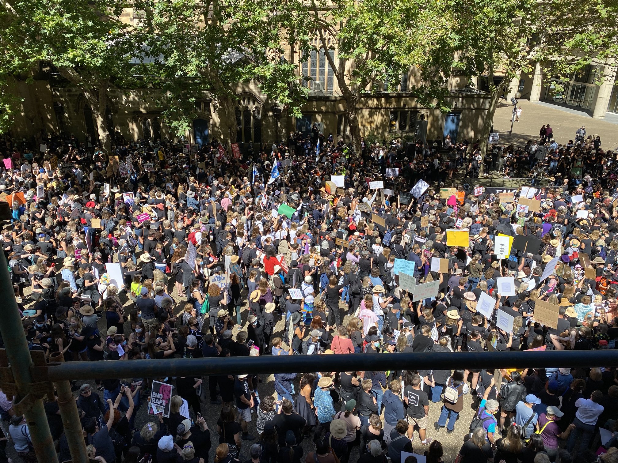 Just Take A Look At The Massive Crowds At The March 4 Justice Protests Across Australia Today
