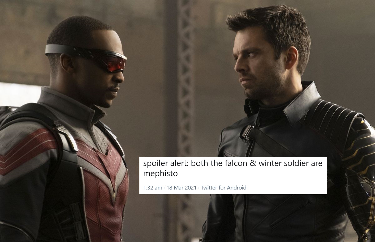 Please Enjoy These Memes About Falcon And The Winter Soldier And That Shock Episode One Moment