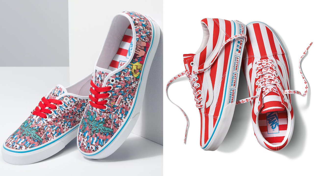 Vans Has Released A Where’s Wally Sneaker Collab