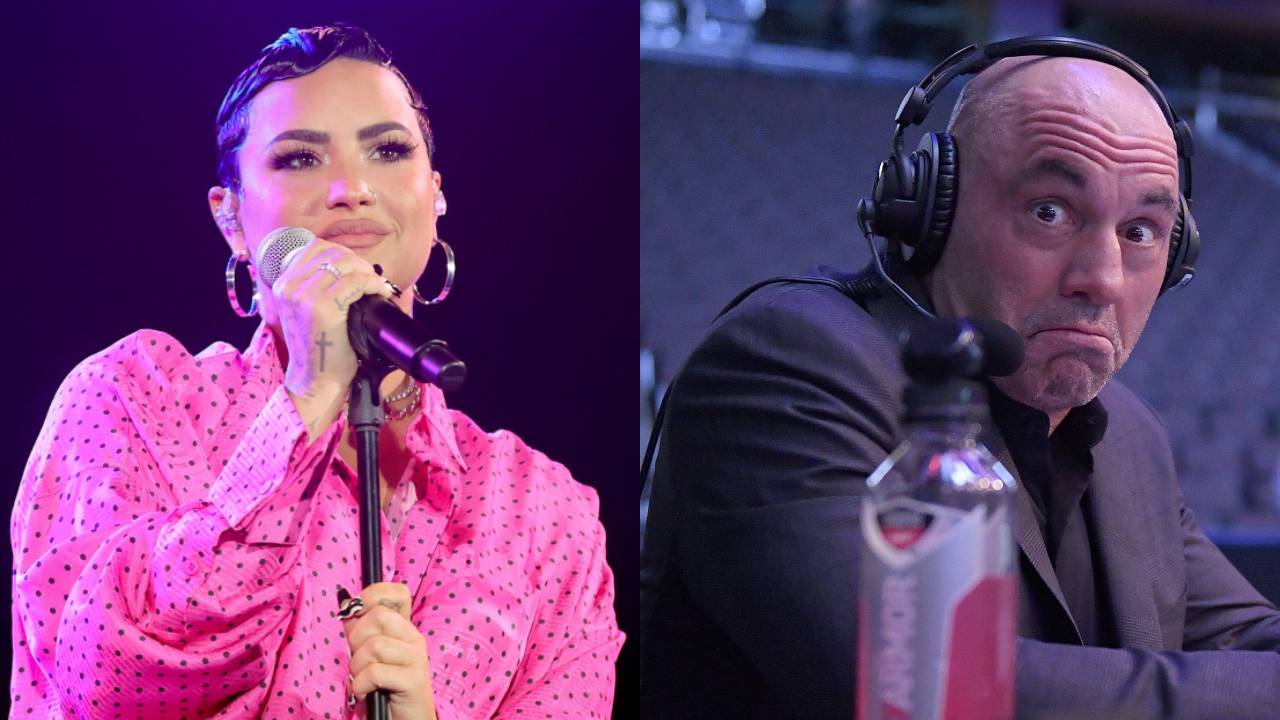 Demi Lovato Came Out As Pansexual (!!!) To Joe Rogan, Who Responded As Gently As A Hulk Hand