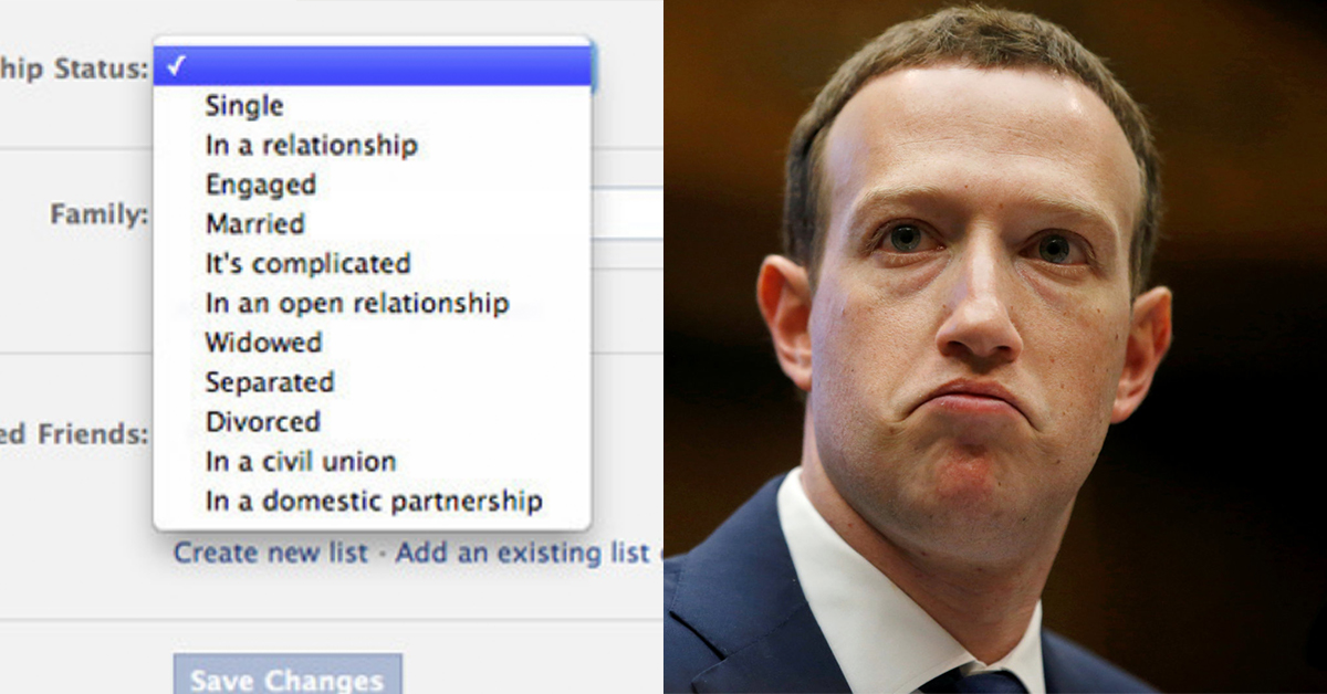 When Exactly Did The Facebook Relationship Status Become Cringe? An Investigation