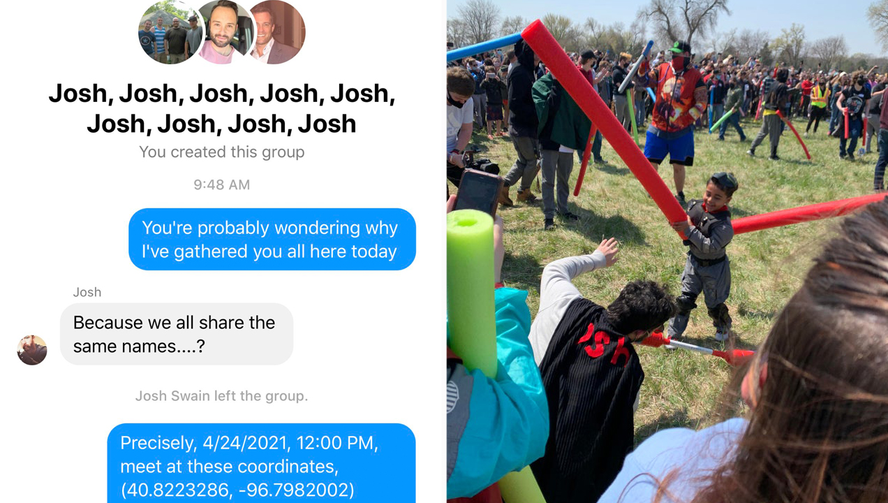 A Bunch Of Joshes In The US Just Battled Each Other Because One Guy Made A Josh Group Chat