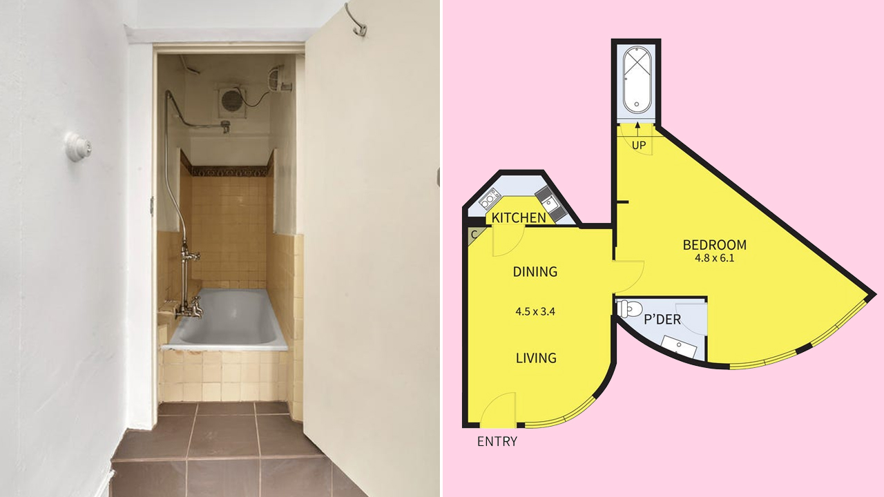 A Cursed And Musty Melb Apartment With A Bathtub In The Closet Is Going For A Casual $400k