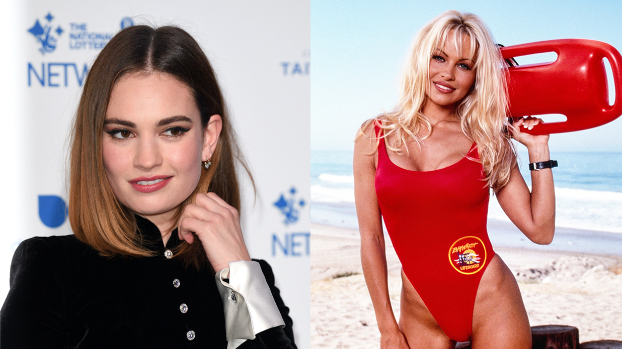 Lily James Is Playing Pamela Anderson In A Series Opposite 