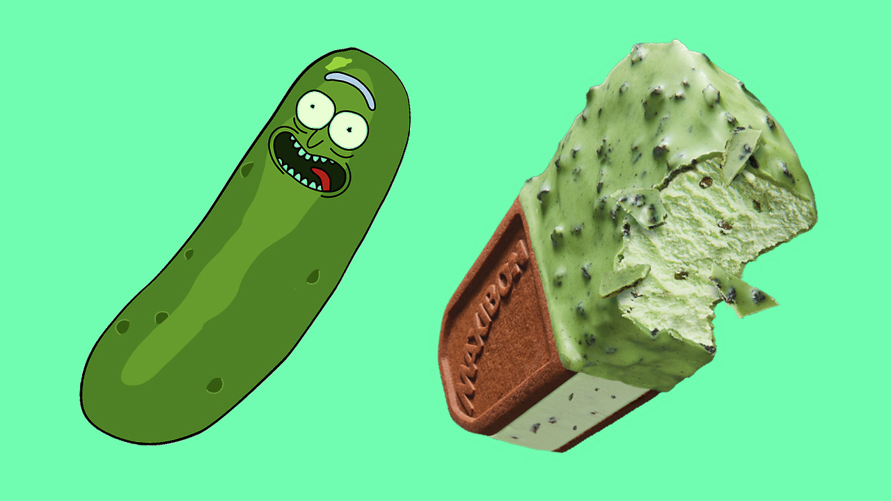 The Multiverse Birthed A New Maxibon Flavour (Yum) But It’s Inspired By Pickle Rick (Gross)