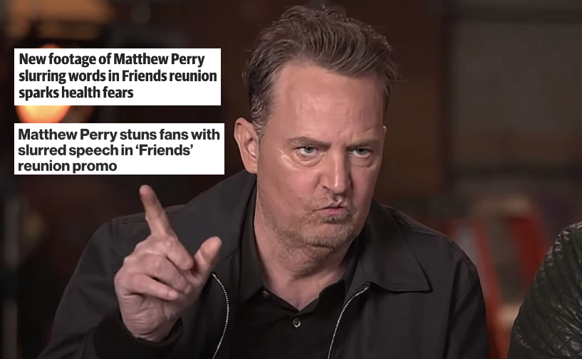 Just Gonna Say It: Fan & Media Reactions To Matthew Perry In The Friends Promo Is So Gross