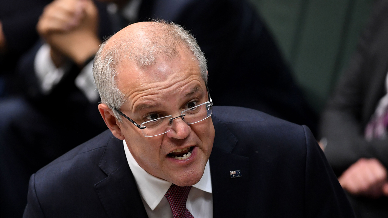 Allow This Footage Of Scott Morrison Being Told To Cram It To Envelop Your Brain Like Velvet Goo
