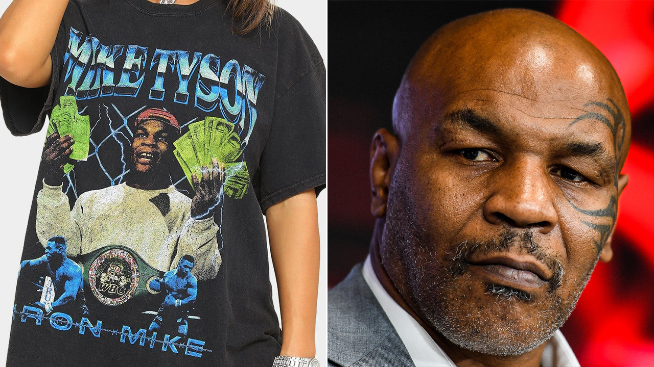 Mike Tyson Is Suing Culture Kings For Flogging Unauthorised T-Shirts With His Face On Them
